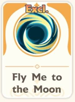 Fly me to the moon