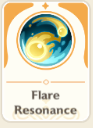 Flare Resonance