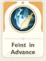 Feint in Advance