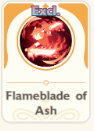 Flameblade of Ash