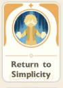 Return To Simplicity