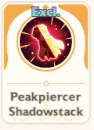 Peakpiercer Shadowstack