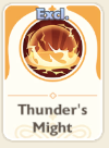 Thunder's Might